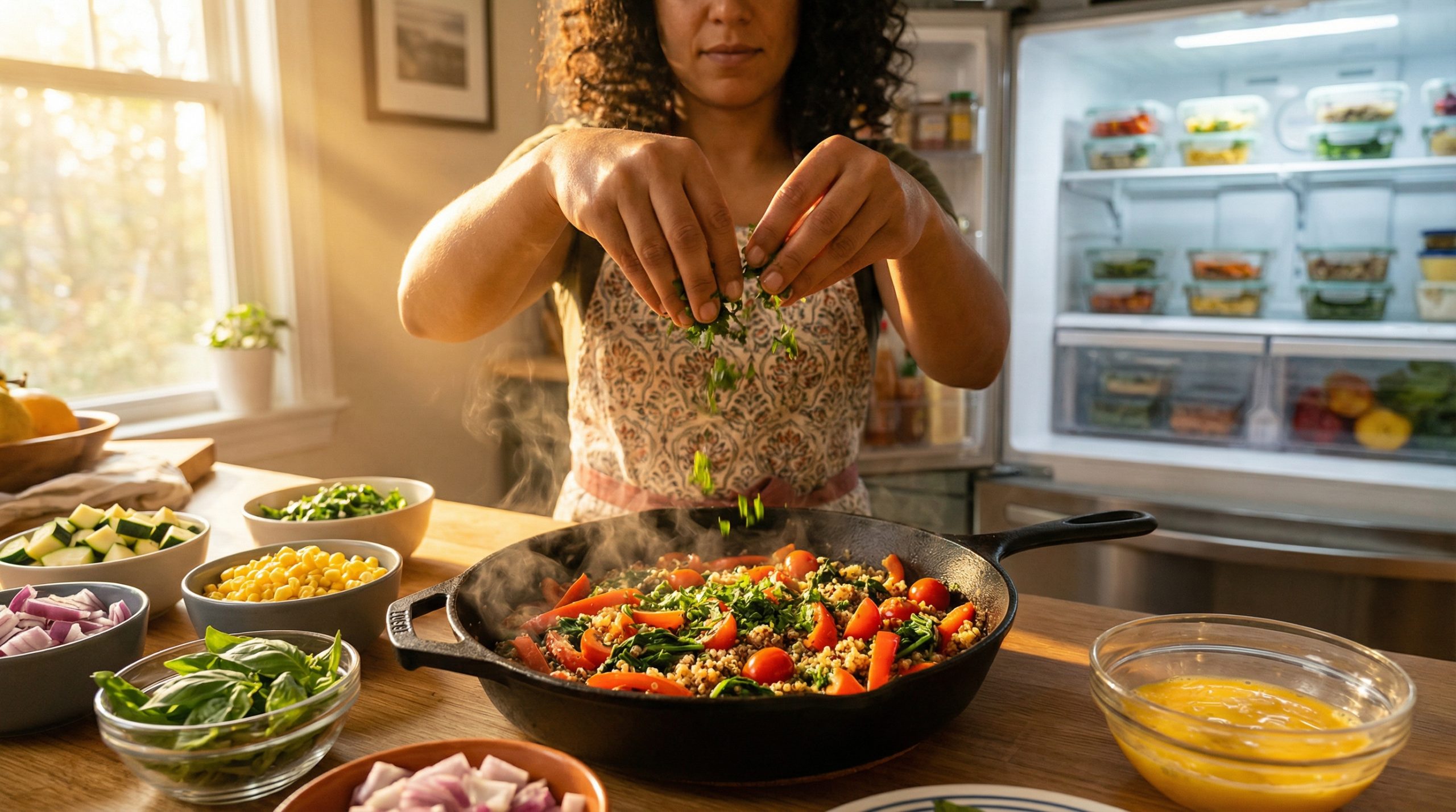 Pule o mercado para um Jantar em Minutos leve
