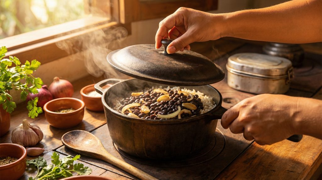 Panela certa eleva seu Almoço Caseiro (sem ressecar)