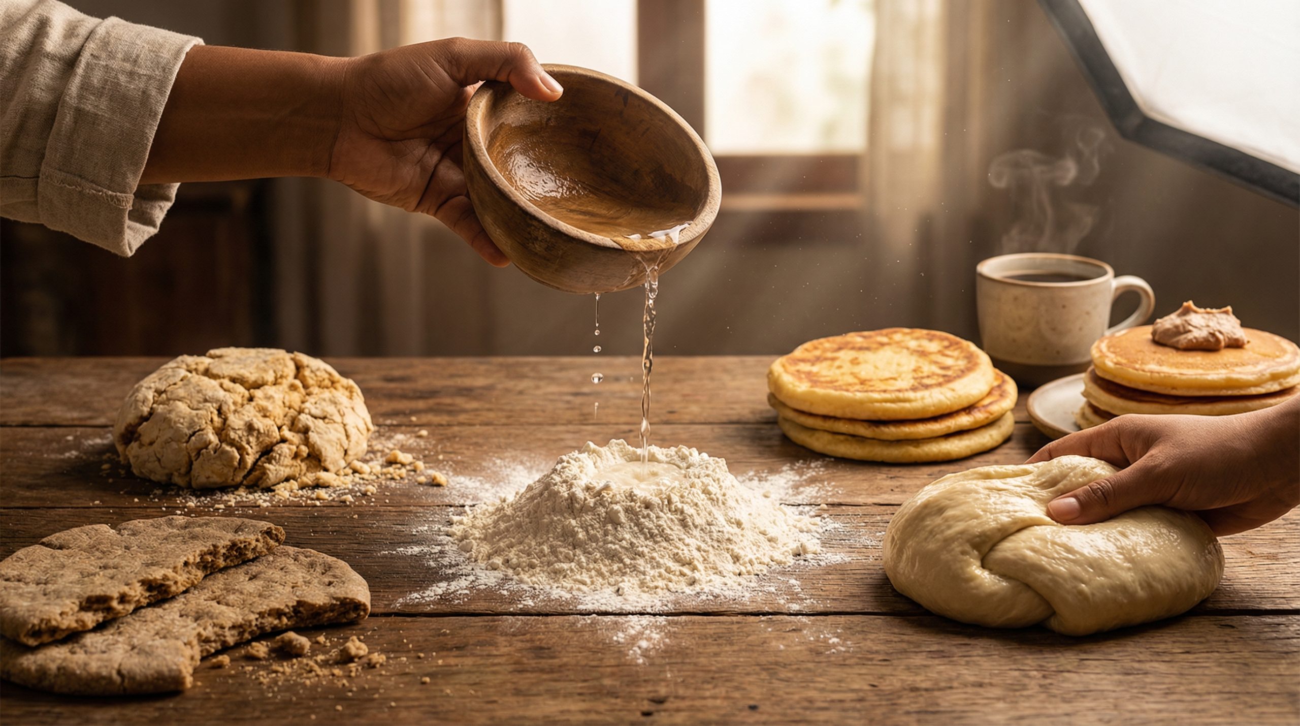 Massa seca estraga seu Café e Lanches (acerte a água)