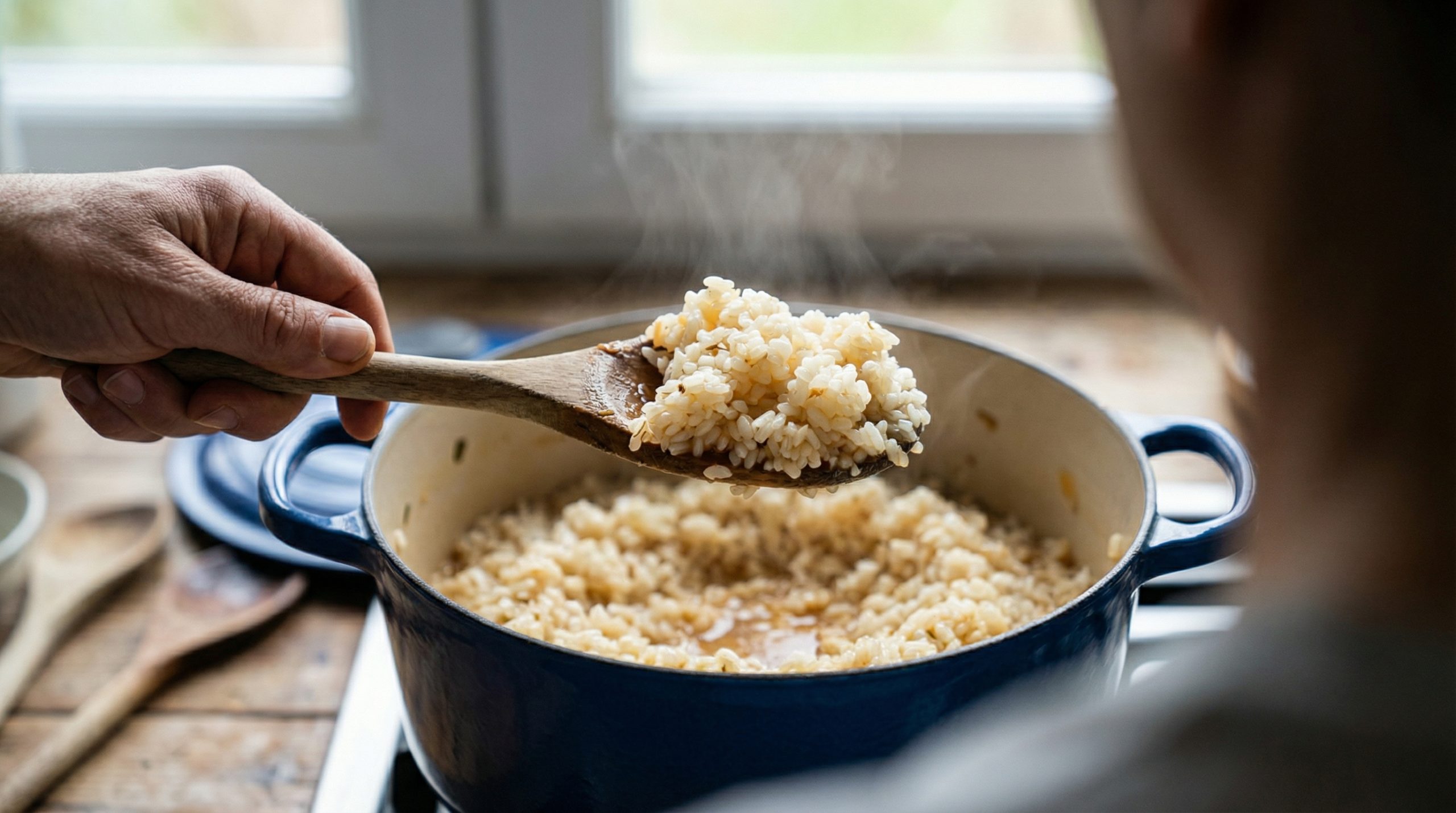 Controle o líquido na Uma Panela Só (grãos soltos) - 2