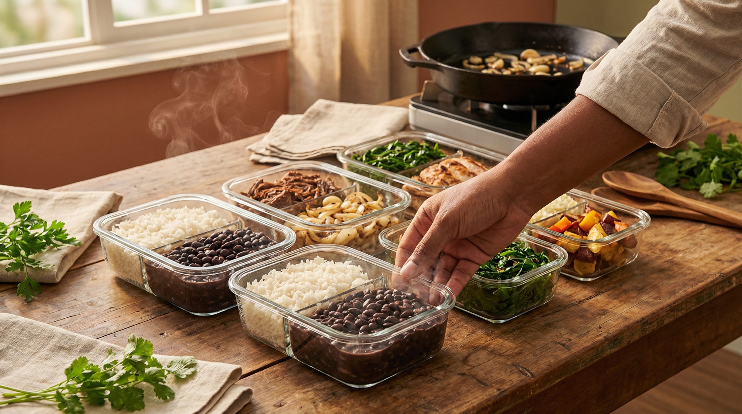 Planeje a semana com Almoço Caseiro (menu equilibrado)