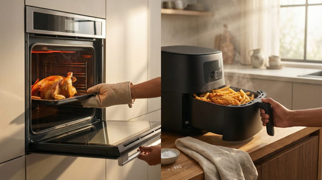 Resultados dourados pedem Forno e Airfryer pré-aquecidos