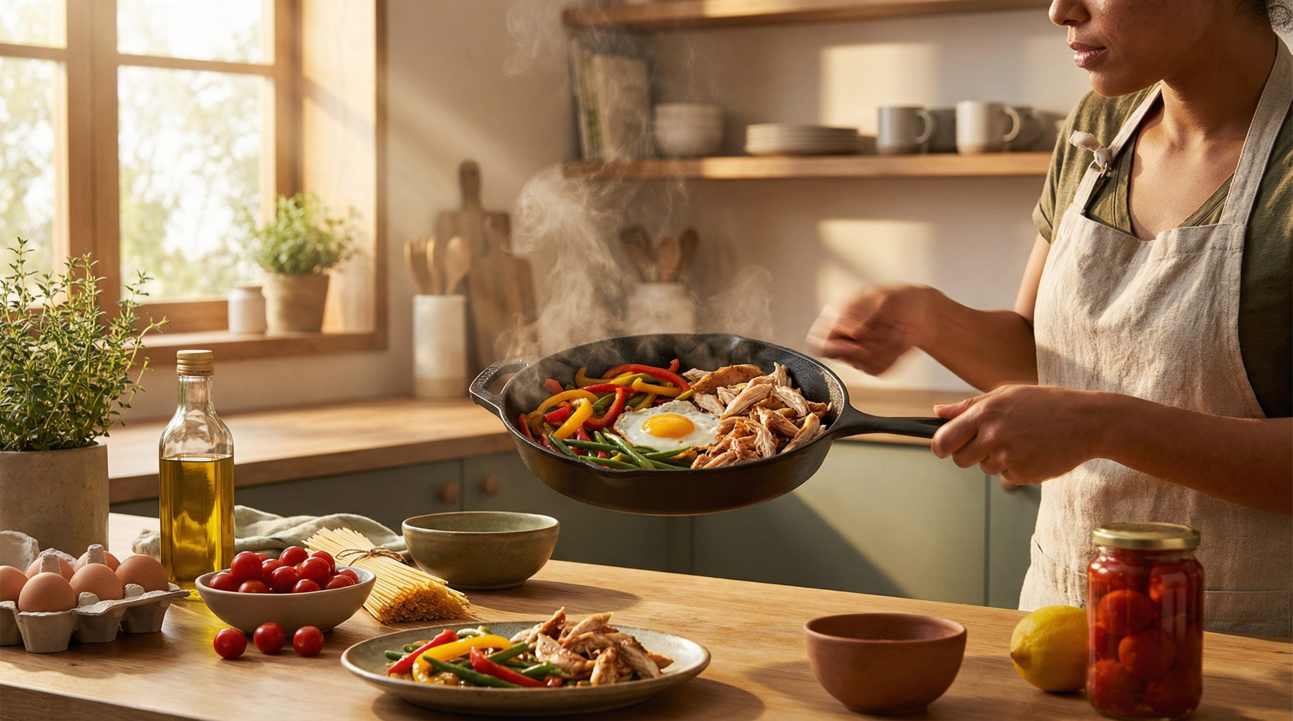 Fome de leão exige Jantar em Minutos (reforçado)