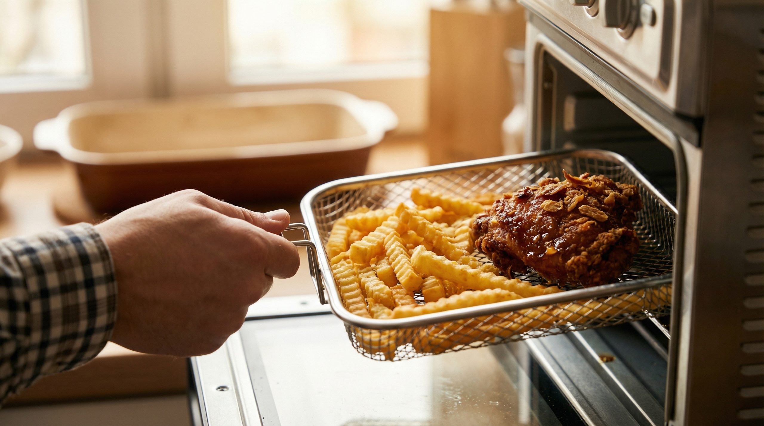 Calor e tempo ditam o sucesso no Forno e Airfryer (sem mexer) - 2