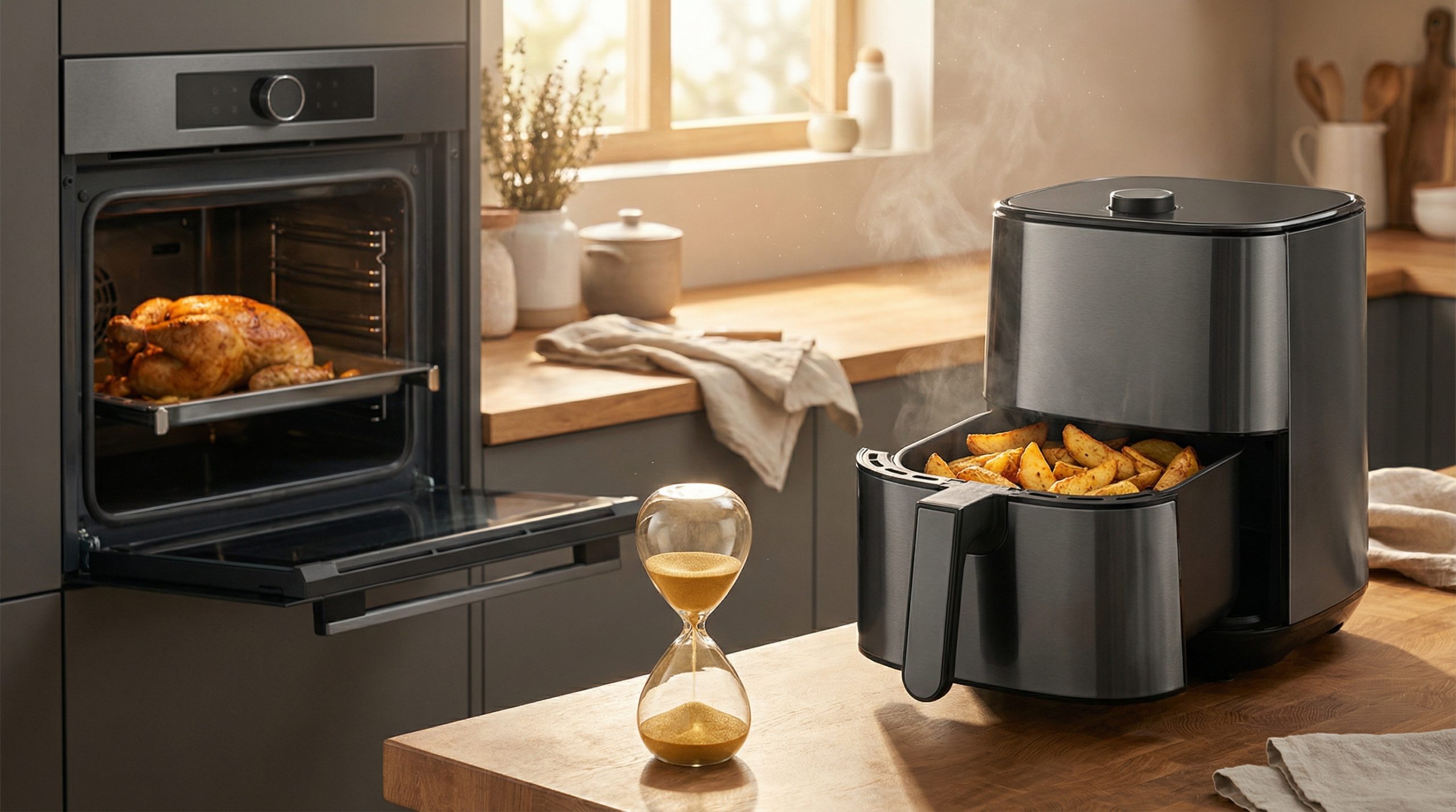 Adeus espátula (apenas timer) para Forno e Airfryer