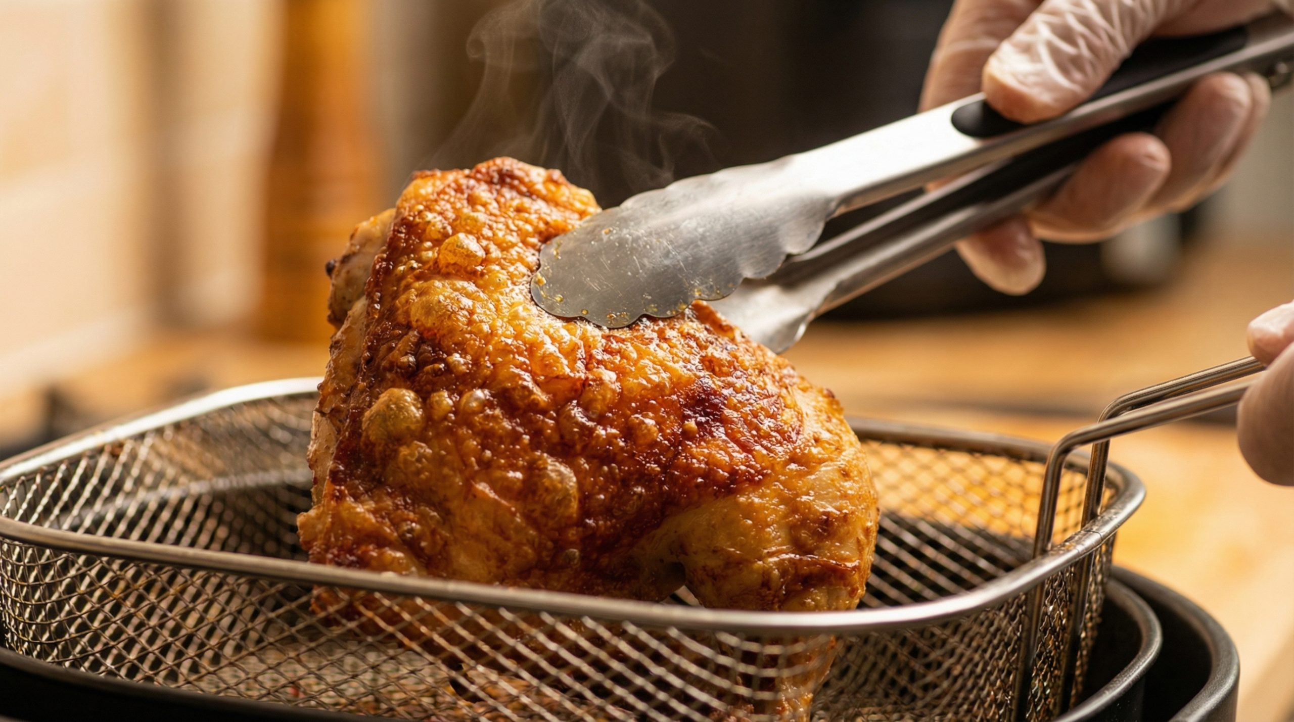 Mesmo sem mexer o Forno e Airfryer criam crosta (dourada) - 2