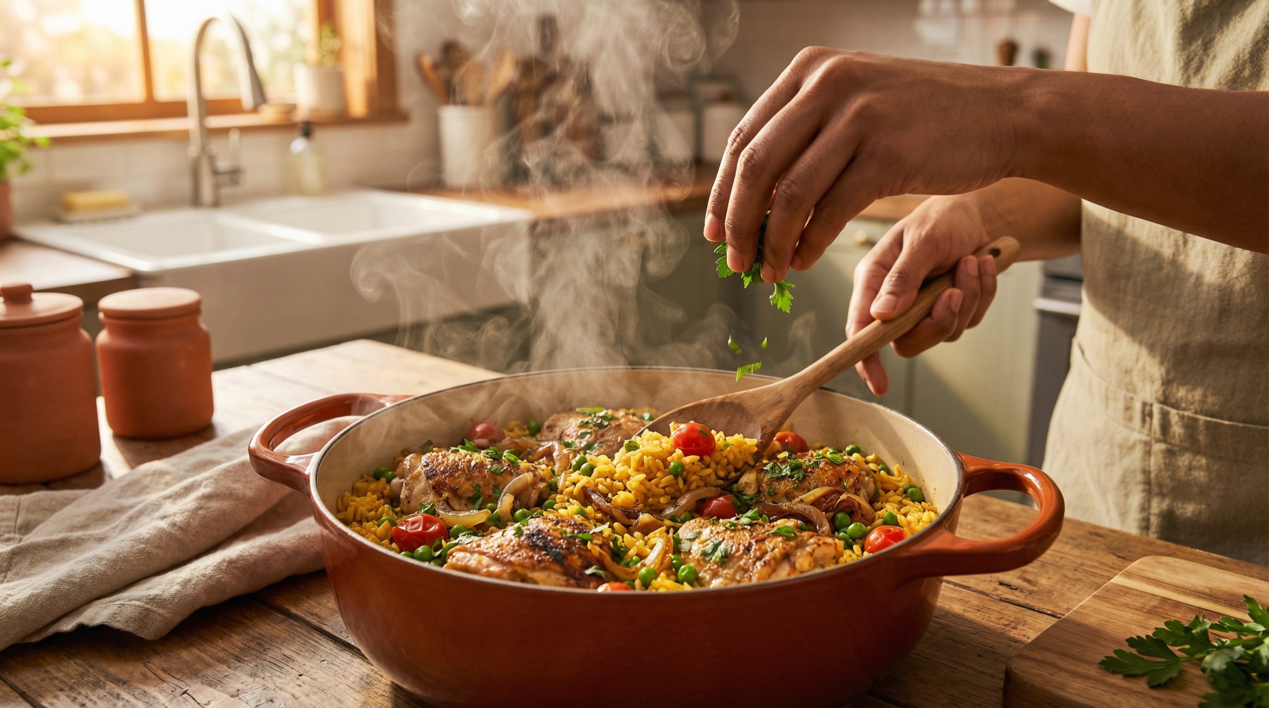 Pia livre hoje — cozinhe tudo no estilo Uma Panela Só