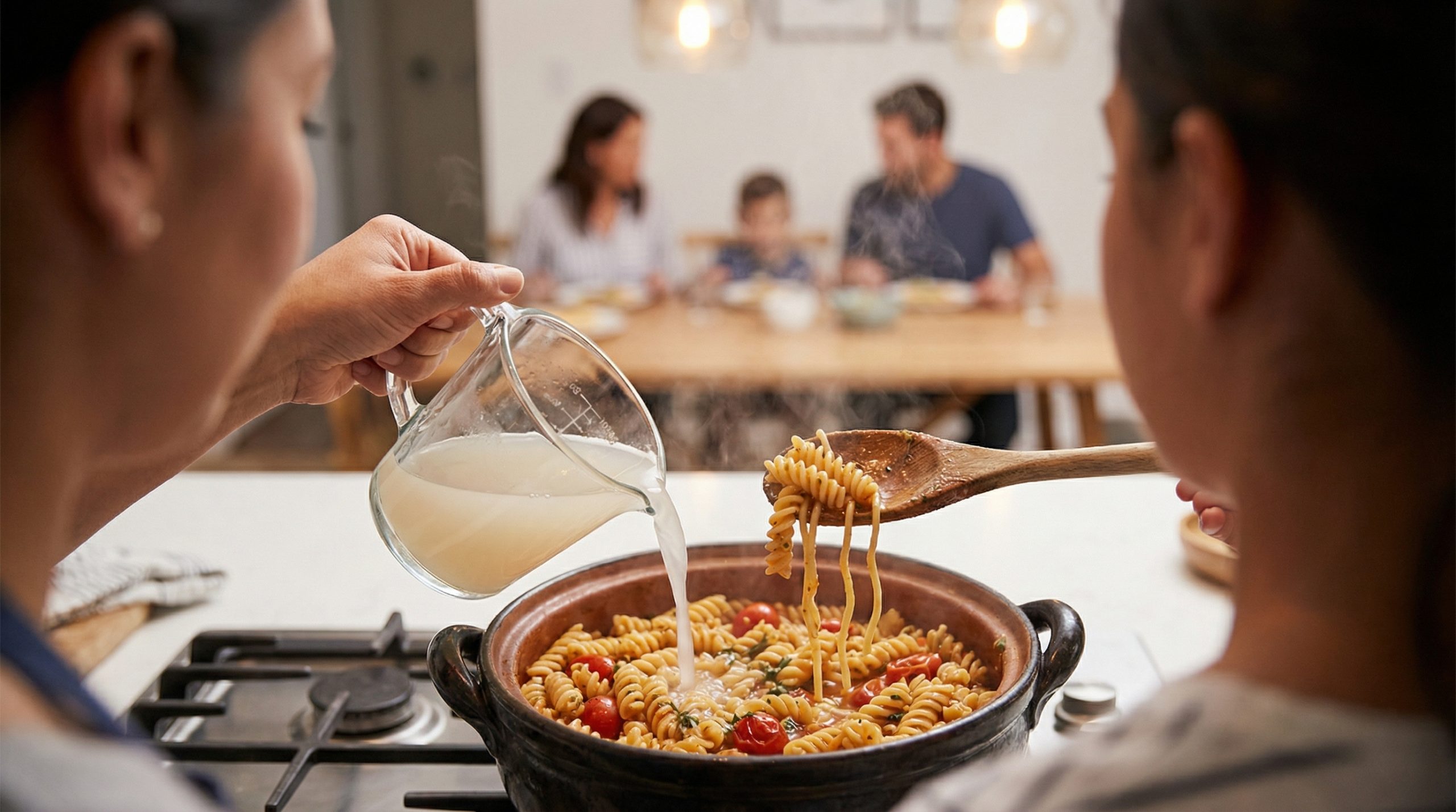 Aposente o escorredor (use o amido) na Uma Panela Só - 2