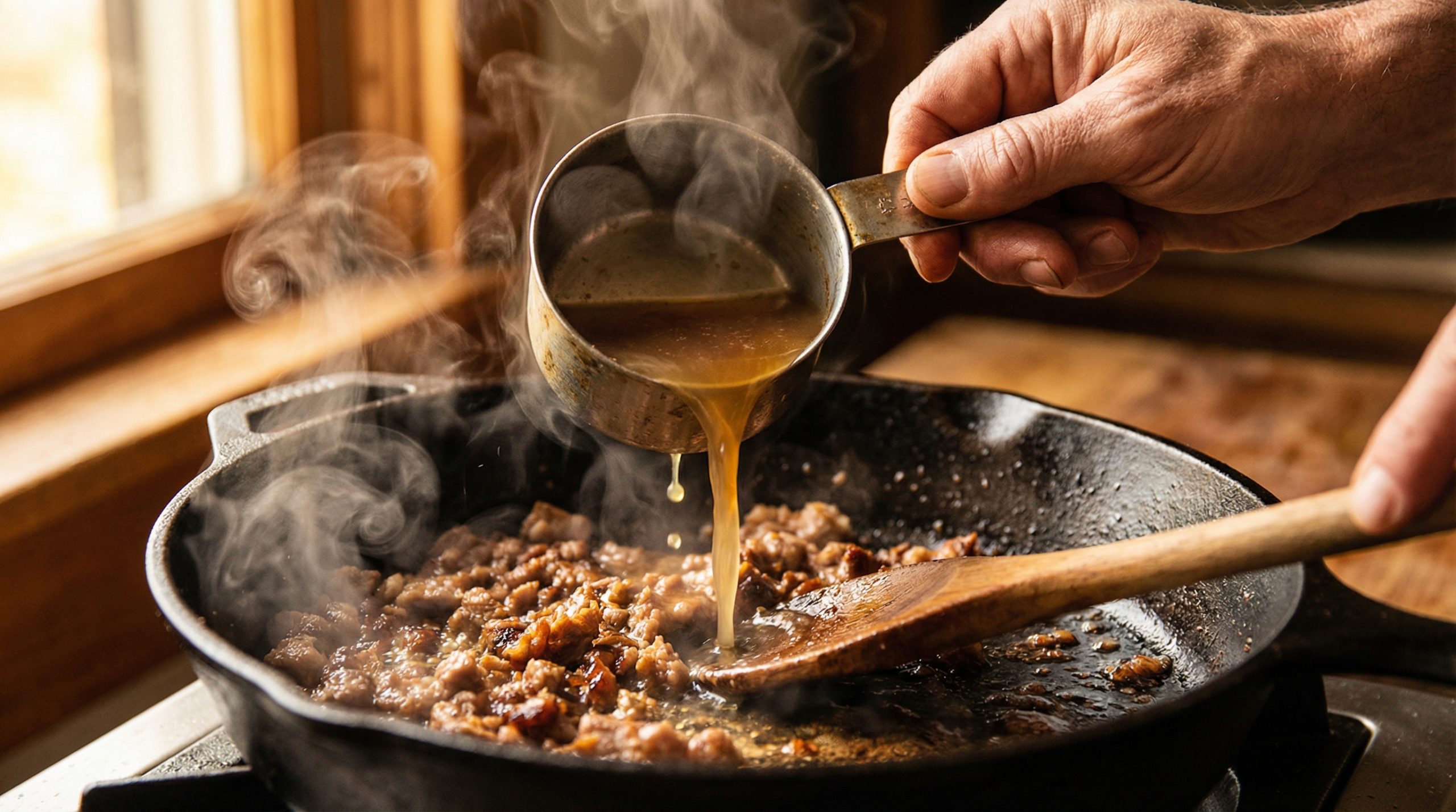 Doure a carne e finalize o prato na Uma Panela Só (rápido) - 2
