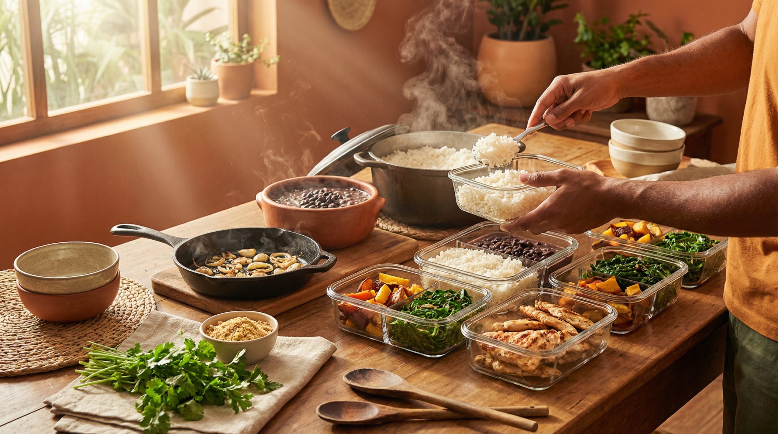 Cozinhe hoje e garanta o Almoço Caseiro da semana
