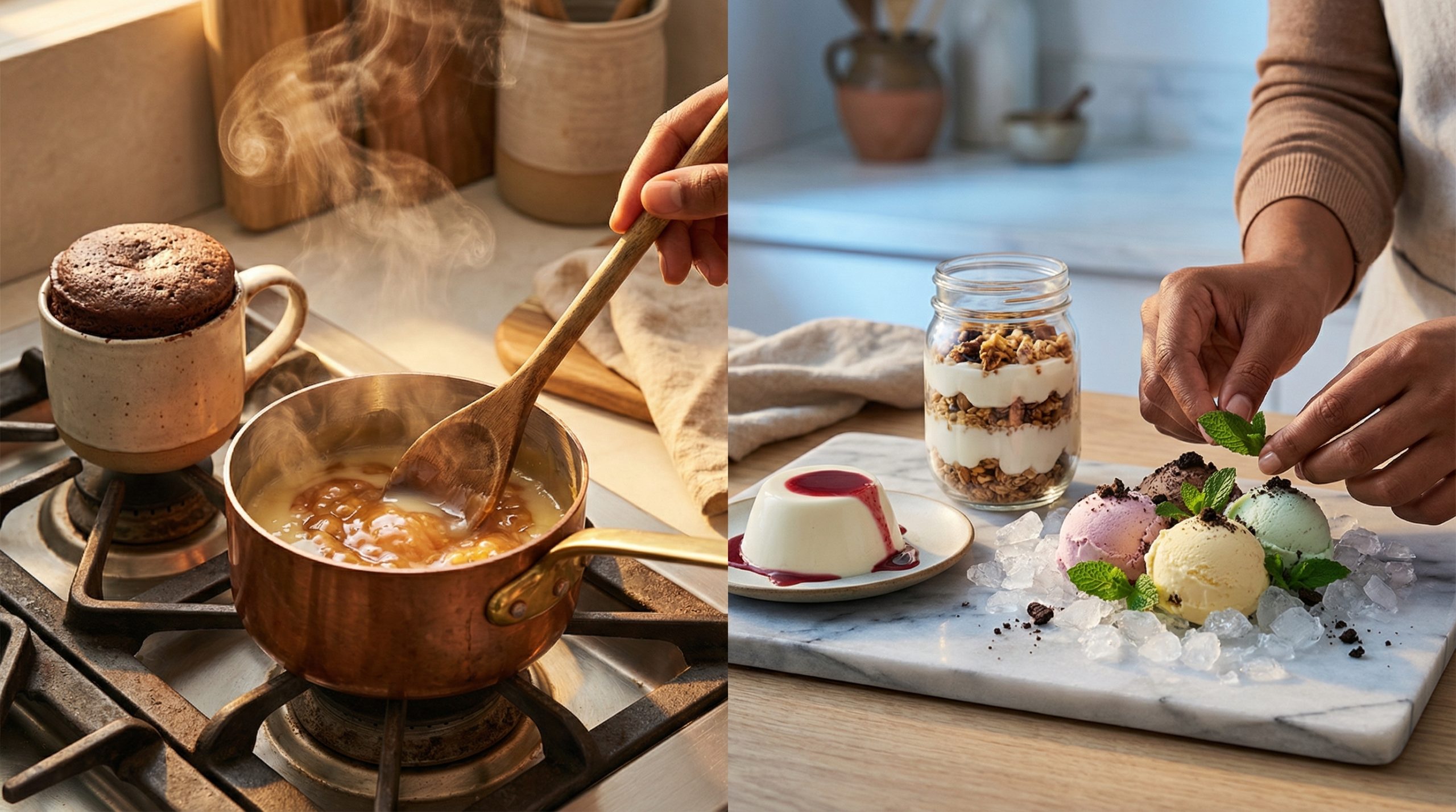 Troque o calor pelo frio nestes Doces Rápidos