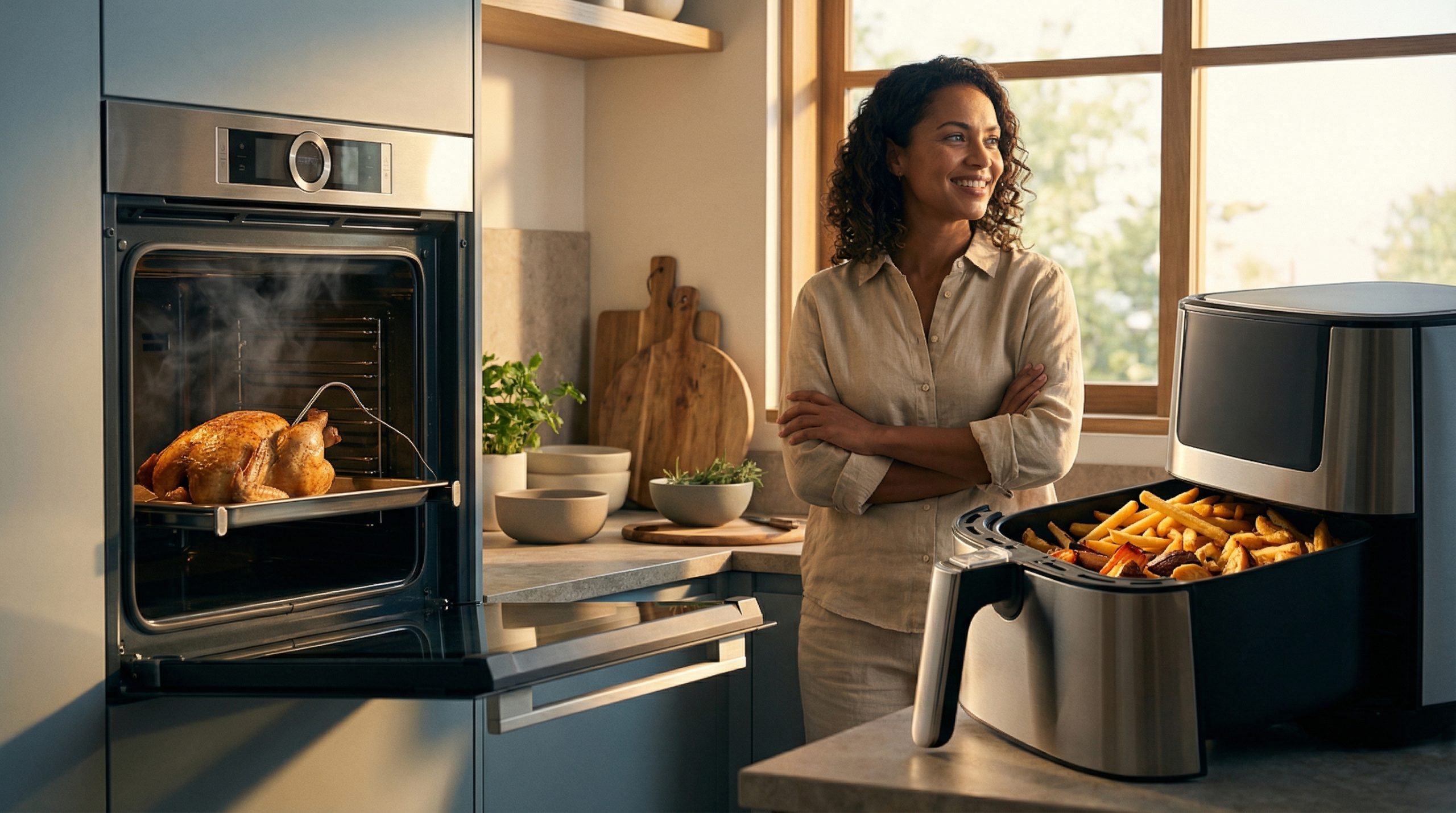 Pare de olhar o ponto usando Forno e Airfryer (mãos livres)