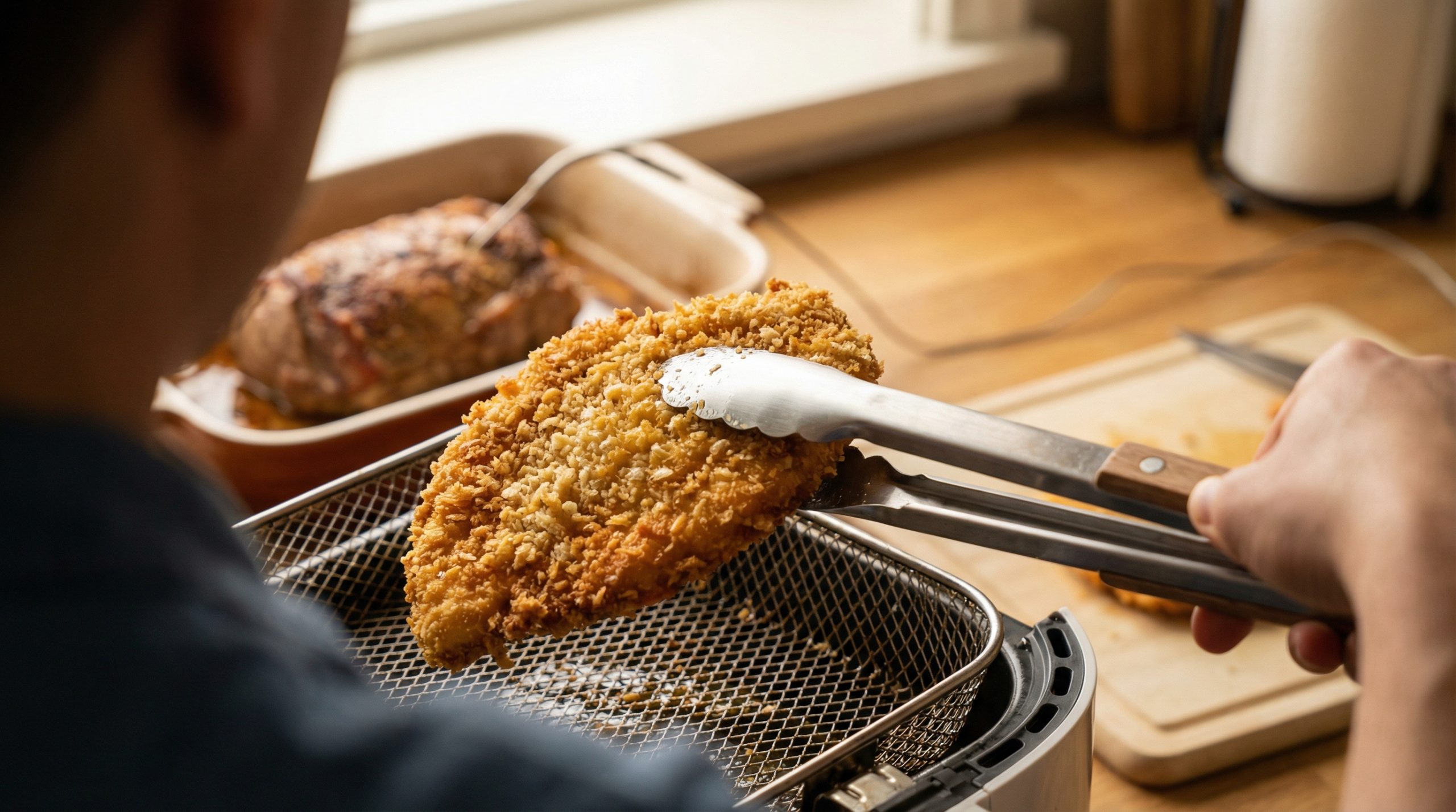 Pare de olhar o ponto usando Forno e Airfryer (mãos livres) - 2