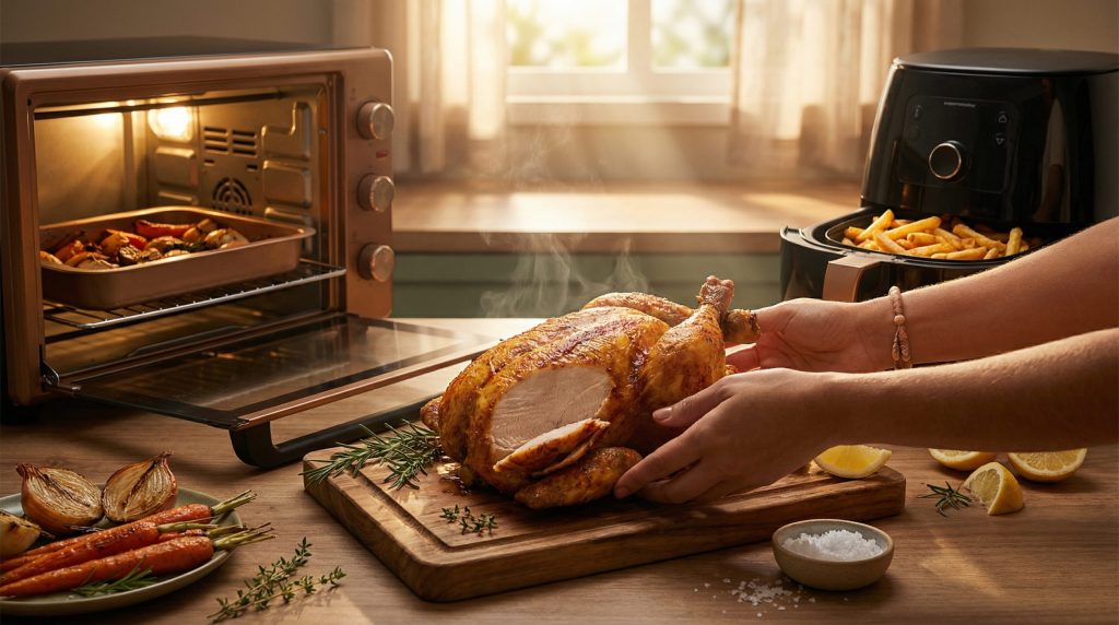 Crocante e Suculento no Forno e Airfryer (sem vigiar)
