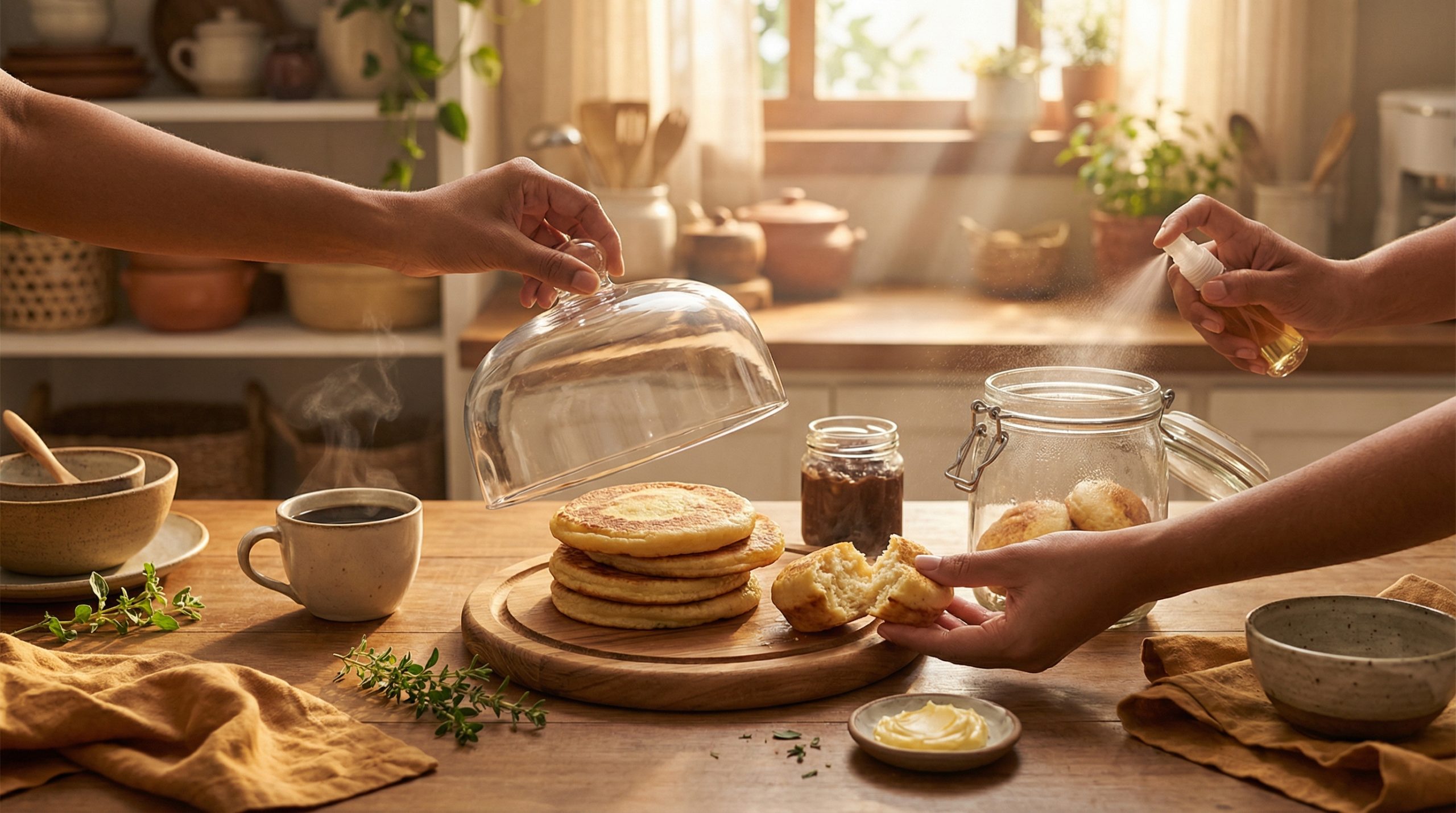 Resgate a umidade do Café e Lanches (macio por dias)