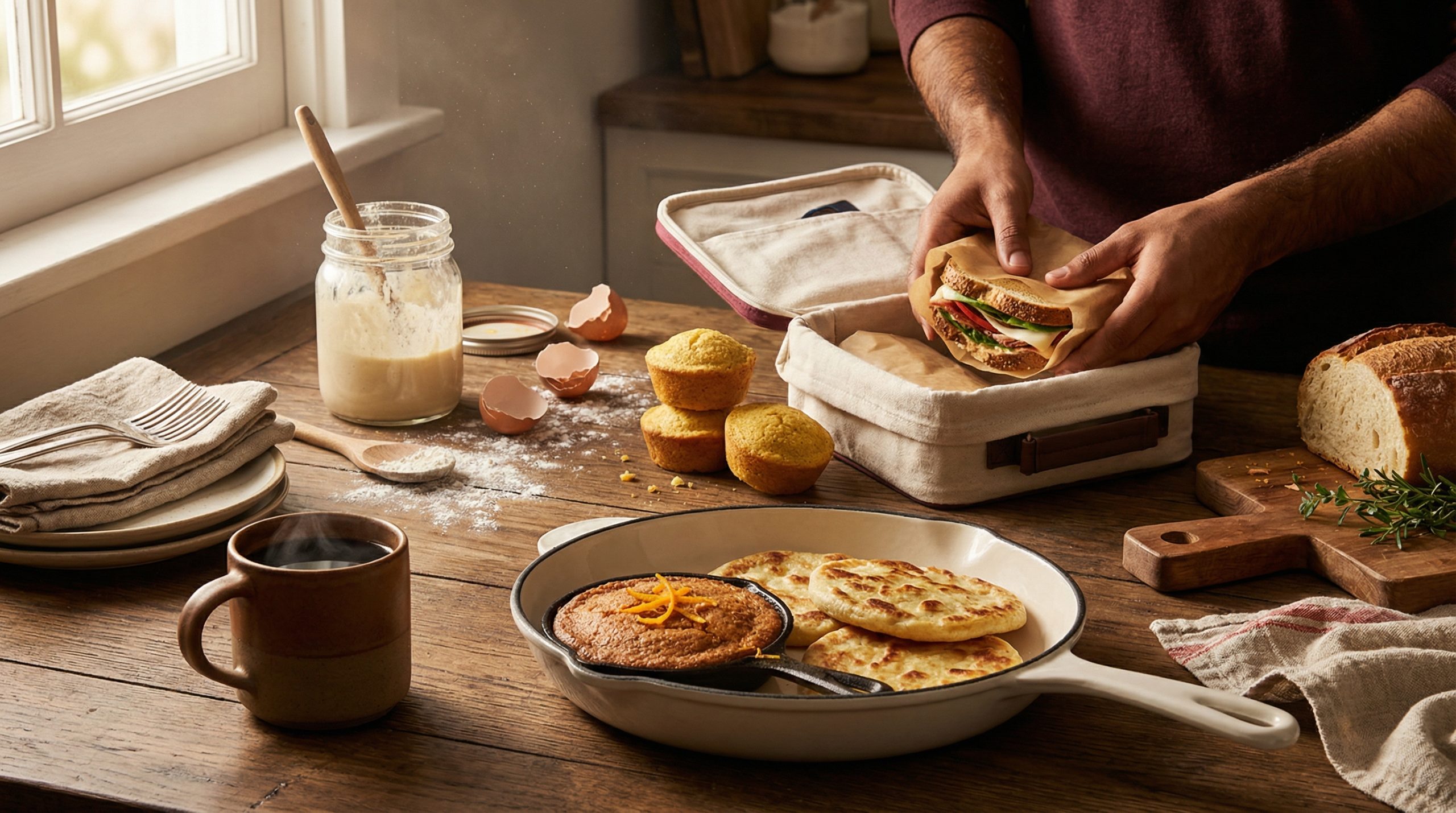 Resolva o Café e Lanches (sem forno) em instantes