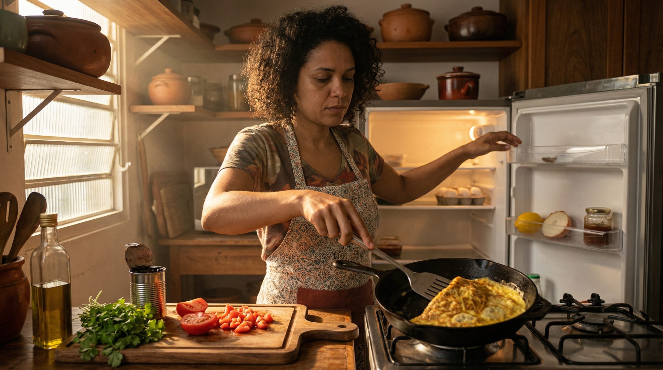 Geladeira vazia? Improvise um Jantar em Minutos