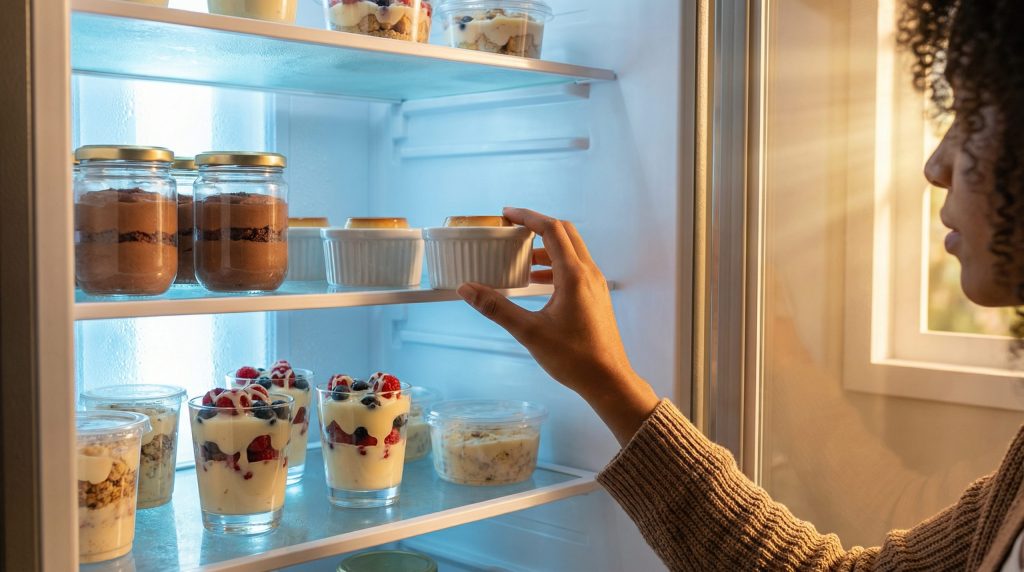 Poupe o gás: a geladeira resolve seus Doces Rápidos