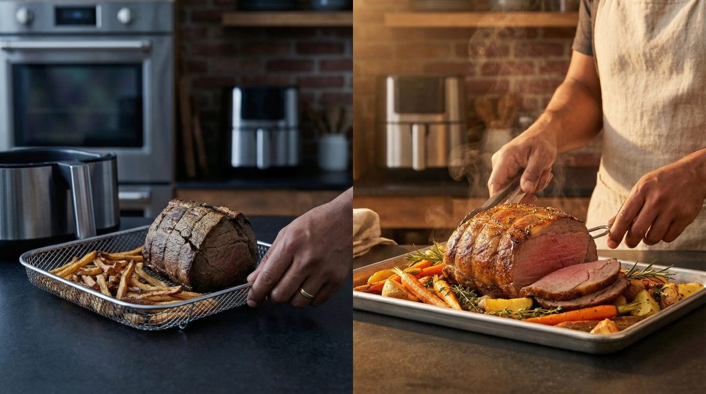 Temperatura errada resseca o prato no Forno e Airfryer