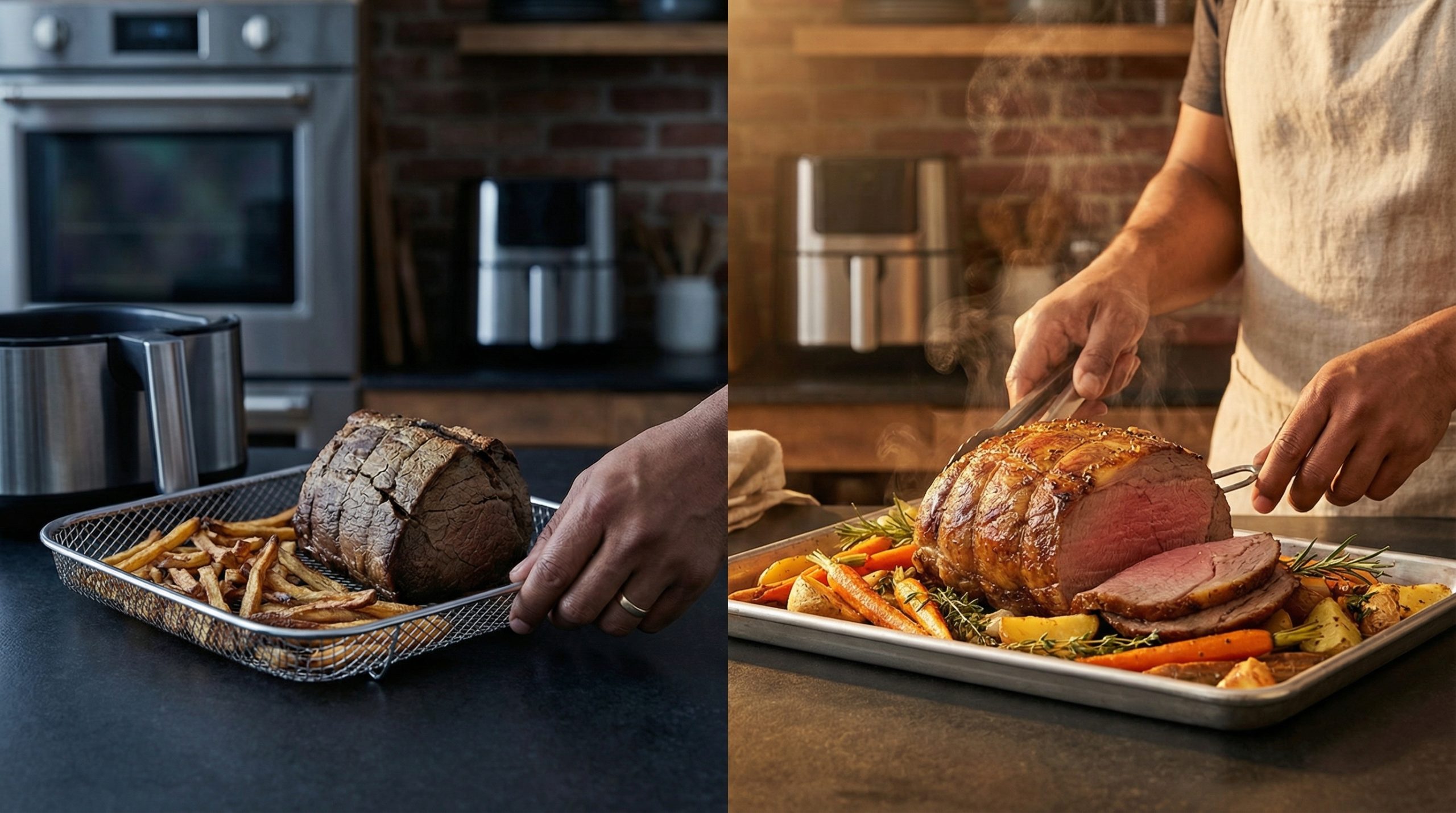 Temperatura errada resseca o prato no Forno e Airfryer