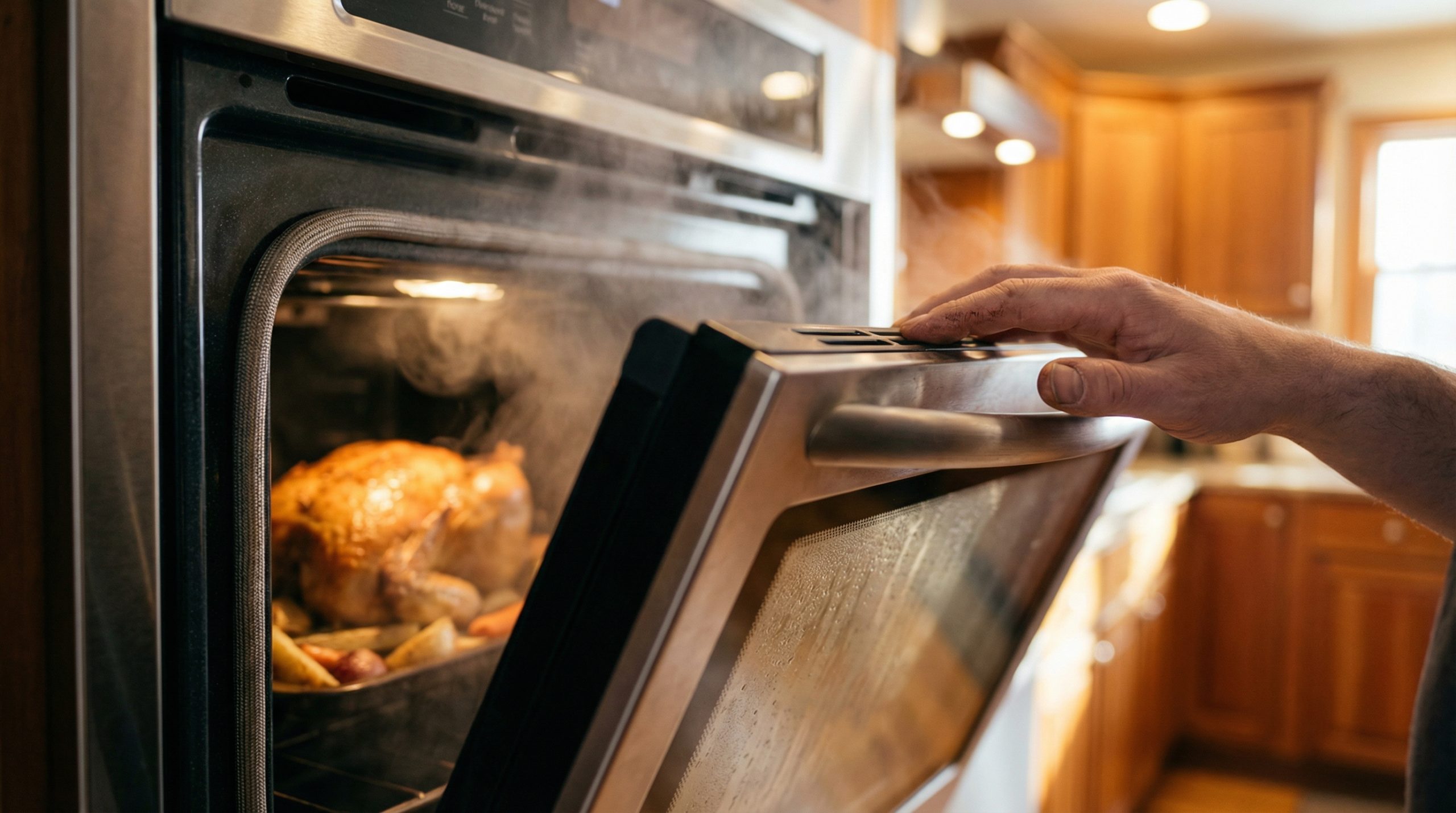 Assados suculentos exigem porta fechada no Forno e Airfryer - 2