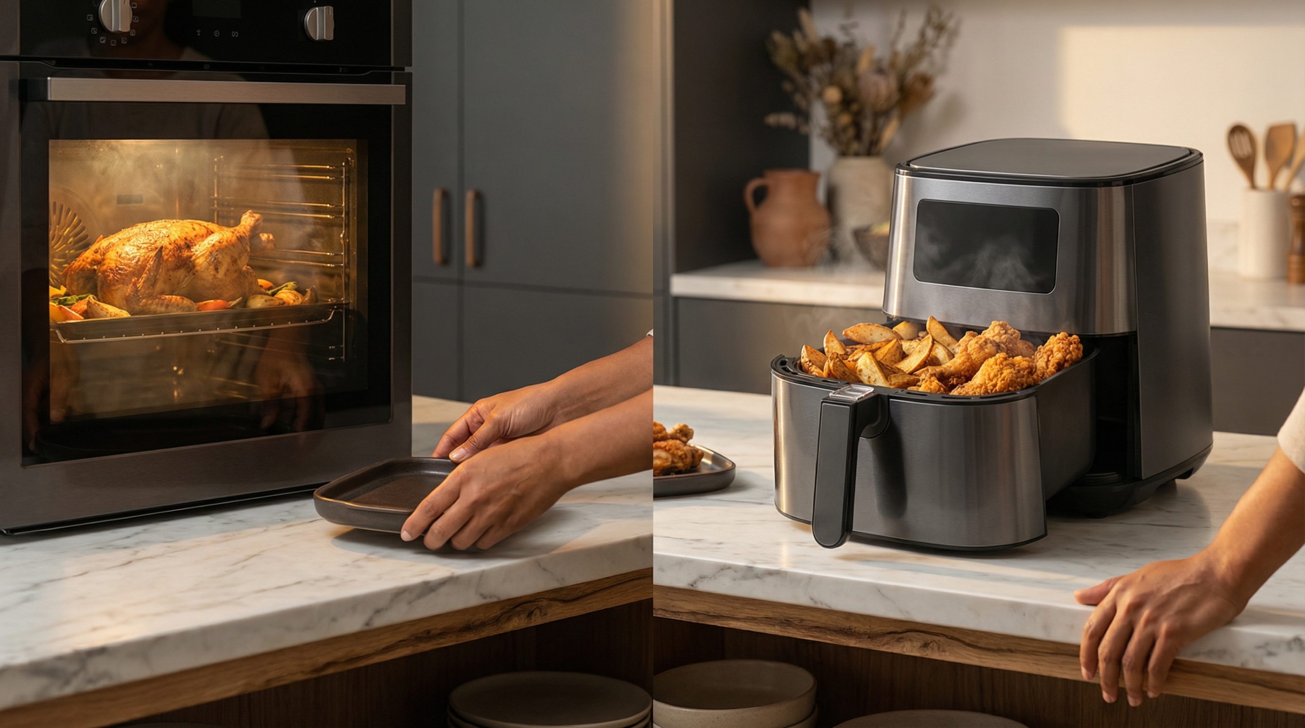 Crosta perfeita odeia interrupções no Forno e Airfryer