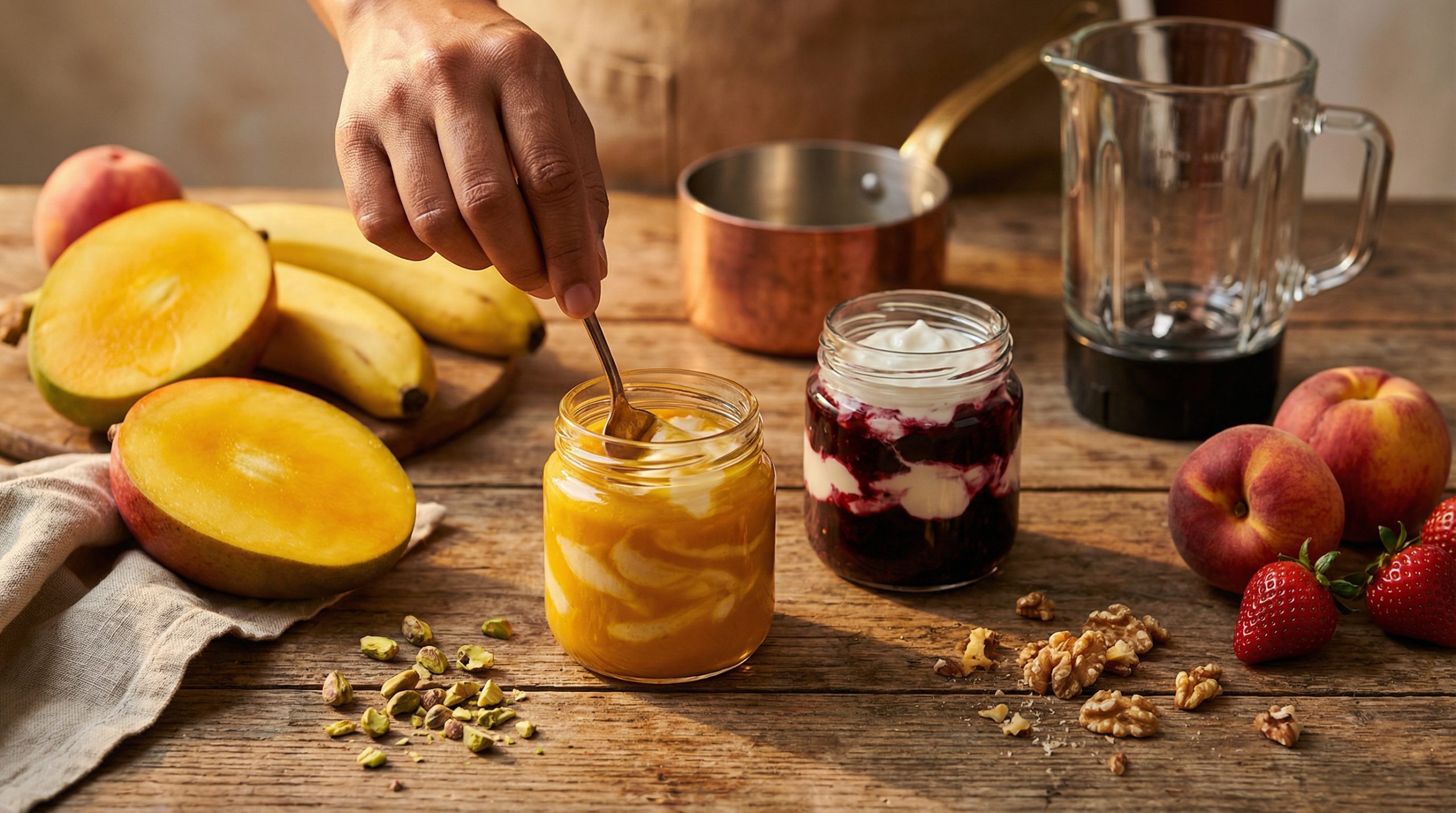 Transforme frutas maduras em Doces Rápidos de colher