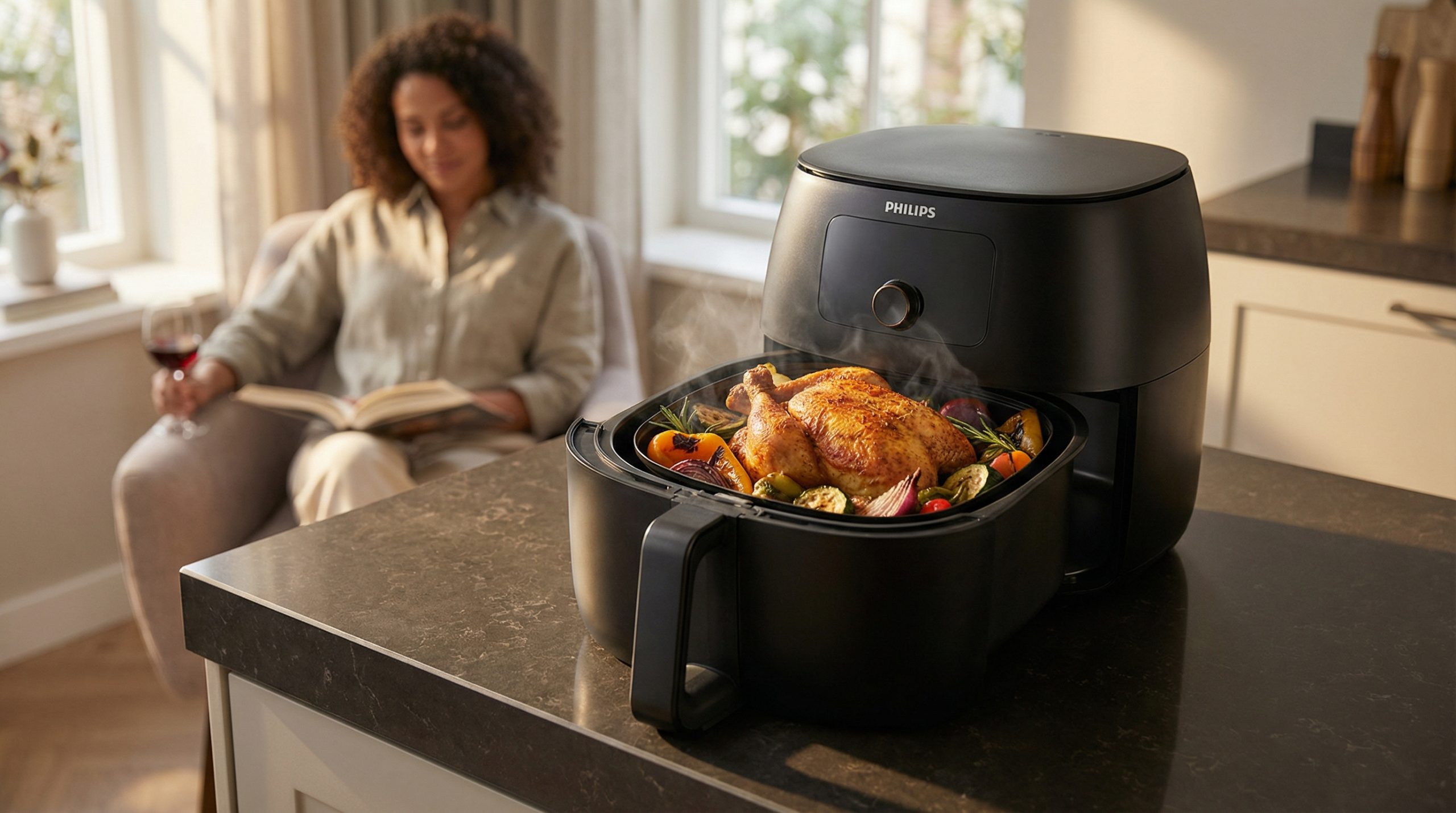 Delegue o trabalho pesado ao Forno e Airfryer